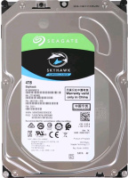 Жесткий диск Seagate SATA-III 4TB ST4000VX013 Surveillance Skyhawk 4KN (5400rpm) 256Mb 3.5"
