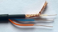 Кабель КВК 2П 2х0,5 12V CU медь черный (моножила)