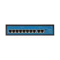 Коммутатор POE неуправляемый ST-S84POE (2M/96W/A) (8 портов)