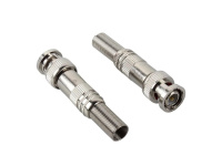 Штекер BNC RIPO под винт с пружиной металл